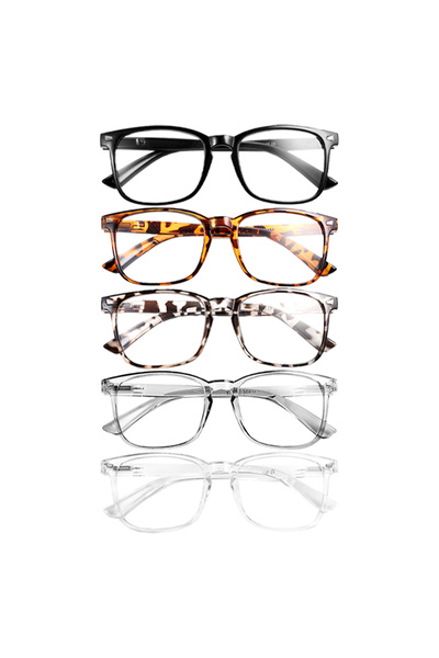 Choice1 Multi color 1/2/3/4/5PCS Elegant Simple and Stylish Geometric Glasses...