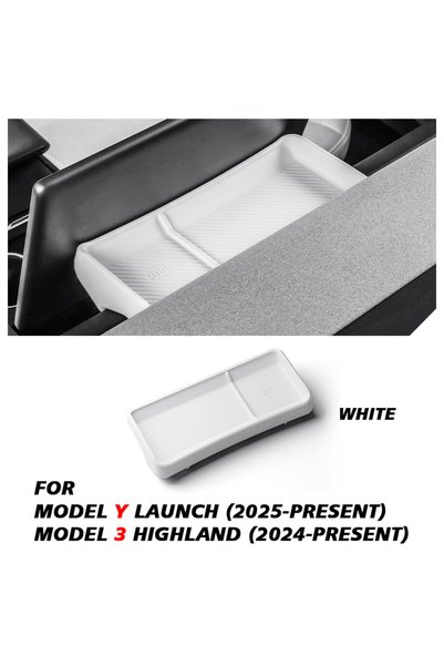 Choice1 WHITE For Tesla New Model 3 Highland 2024 and Model Y Launch 2025 Rea...