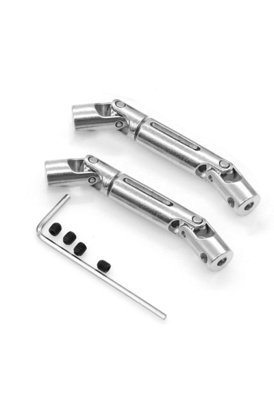 Choice1 WHITE WPL C24 C34 B14 B36 MN D90 MN99S Upgrade Metal Drive Shaft tran...