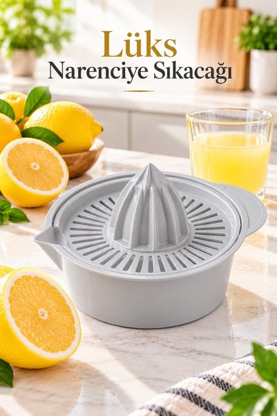 Piev Luxury Lemon Citrus Squeezer Gray