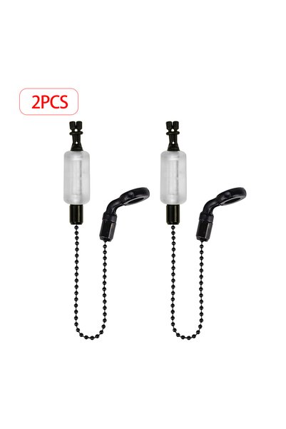 Choice HIRISI White Hirisi 2Pcs Fishing Swinger Bite Indicators 6 Colors Sens...