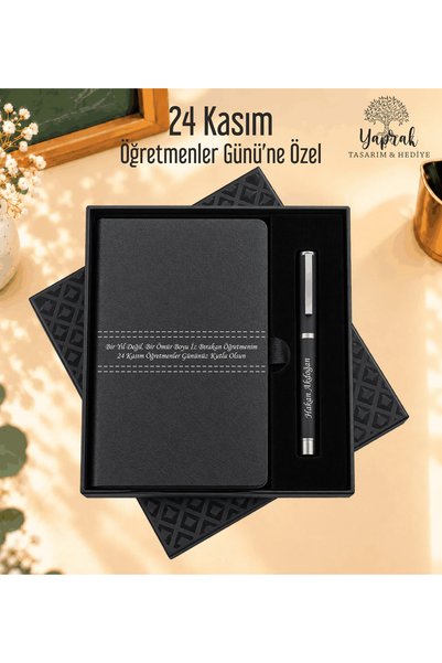 Yaprak Hediyelik Öğretmenler Günü Hediyesi Kişiye Özel İsim Baskılı Taslama K...