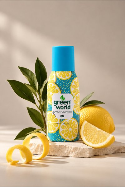 Green World Aerosol Sprey Kolonya Limon 150 ml