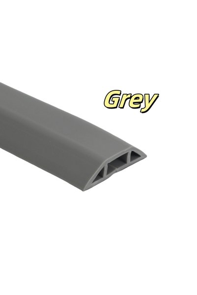 Choice14 2m Grey 1pc 1m/2m Wire Slot Wire Organizer Cable Cover Extension Wir...