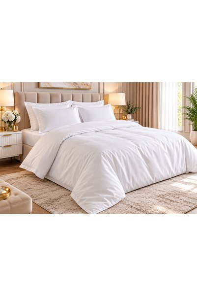 Liz Line Lenjerie pat king size, cearceaf 240x250cm, husa pilota 200x210, col...