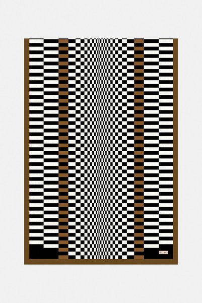Vakko GEOMETRİK DESENLİ TWILL İPEK ŞAL