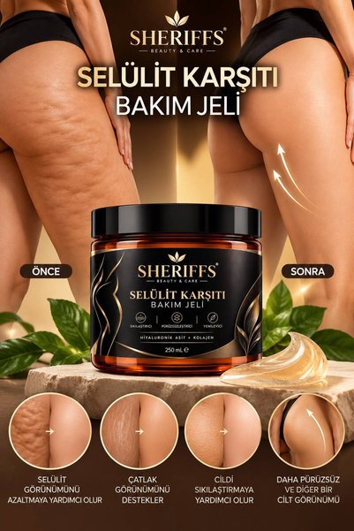 sheriffs .Sıkılaştırıcı, Selülit Ve Çatlak Giderici Vücut Şekillendirici Jel ...