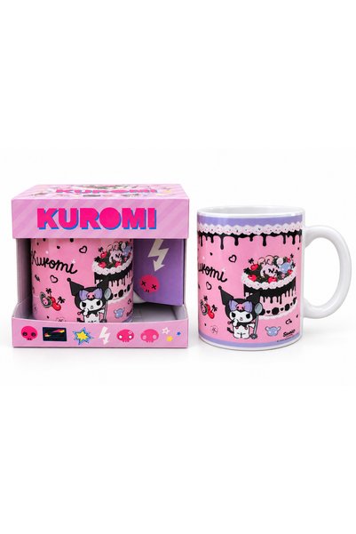 bundle island kuromi figürlü porselen kupa bardak