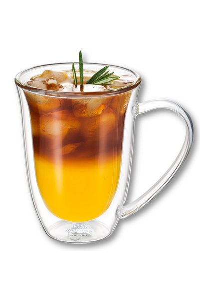 WILMAX ENGLAND Cana perete dublu WILMAX, pentru cafea si ceai, cu pereti dubl...