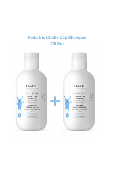Babe Laboratorios Pediatric Cradle Cap Shampoo - Konak Önleyici Şampuan 2'li ...