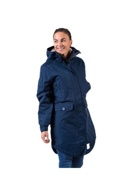 Kari Traa Jacheta Parka Bleumarin Rezistenta la apa