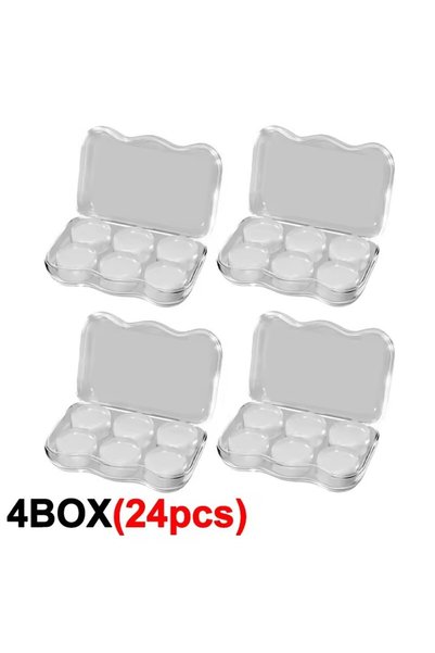 Choice 4 Box(24pcs)-Gel Soft Silicone Earplugs Wax Ear Plugs Reusable Noise C...