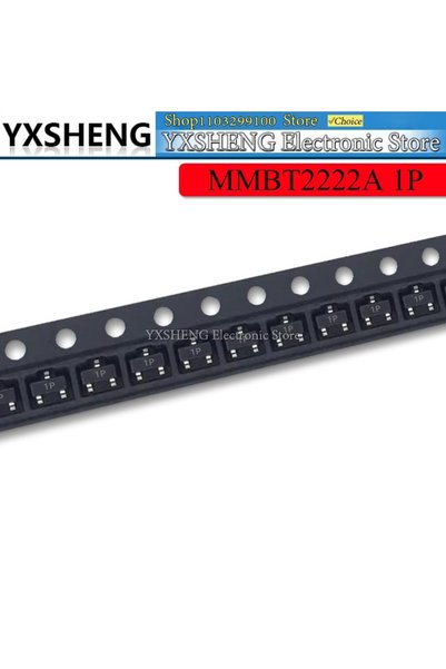 Choice 100PCS 2N2222A 2N2222 1P SOT-23 MMBT2222A SOT MMBT2222 SOT23-3 SMD Tra...
