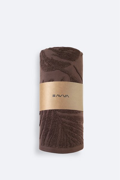 Avva Prosop de baie pentru bărbați cu logo Mink Jacquard B008201