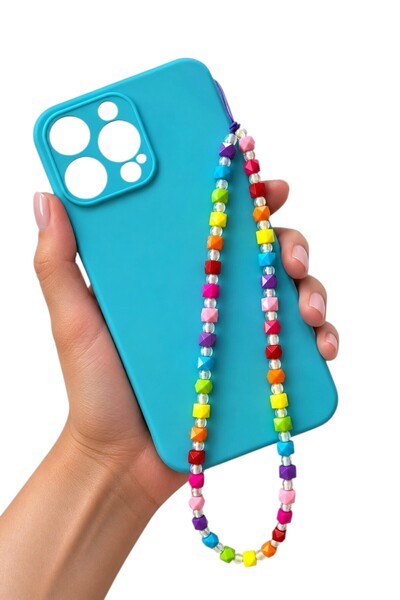 nftart.design Vibrant Colors Wrist Phone Charm Lanyard