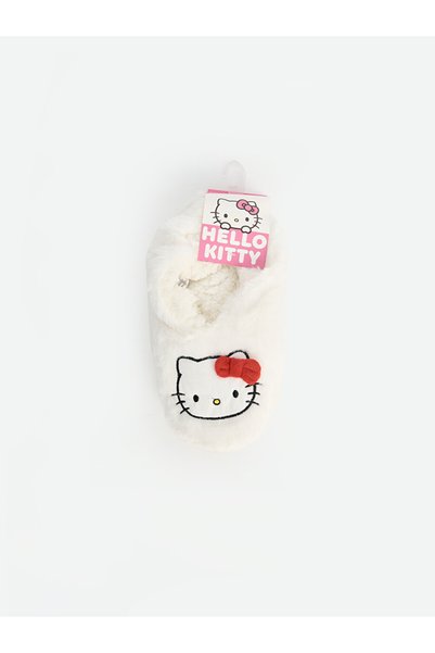 LC Waikiki Freezen Store: Hello Kitty Embroidered Girls' Slippers