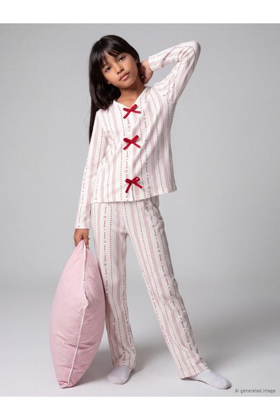 LC Waikiki Timeless Clothing & Timeless Choices V Dikim Girls' Pajama Set