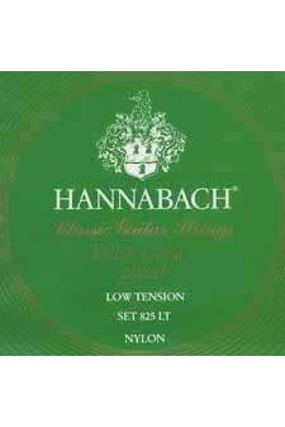 Hannabach 825Lt Classical Guitar String (Low Tension) |   Low Voltage Soft Touch