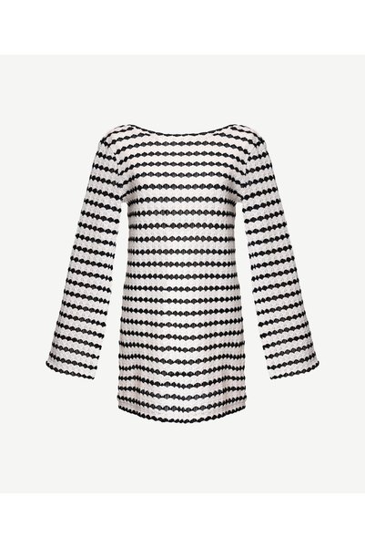 Yargıcı Plain Crew Neck Long Sleeve Dress