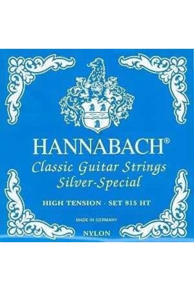 Hannabach 815Ht Classical Guitar String (High Tension) |   Professional Recor...
