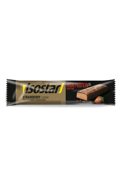 İsostar Baton proteic, căpșuni, 25%, 35g
