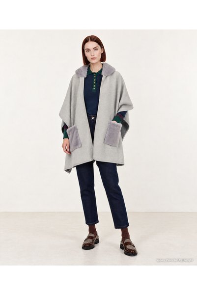 Yargıcı Wide Hooded Collar Vest