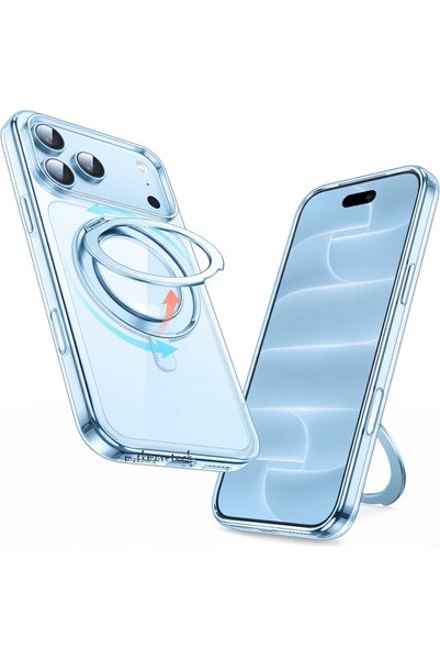 m.tk moveteck iPhone 18 Pro Max & 17 Pro Max Uyumlu Kılıf 360 Standlı Dönebil...