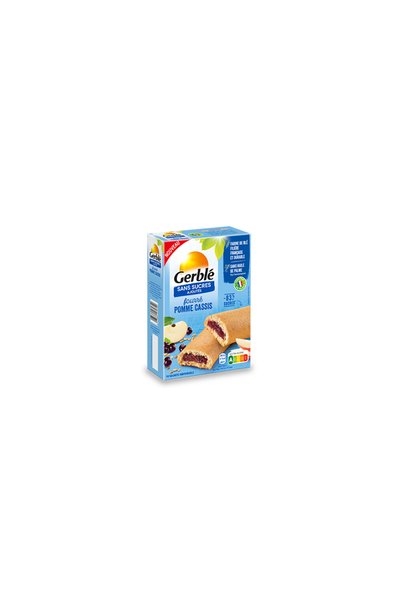 Gerble Biscuiți cu mere și coacăze negre, fără zahăr, 180g