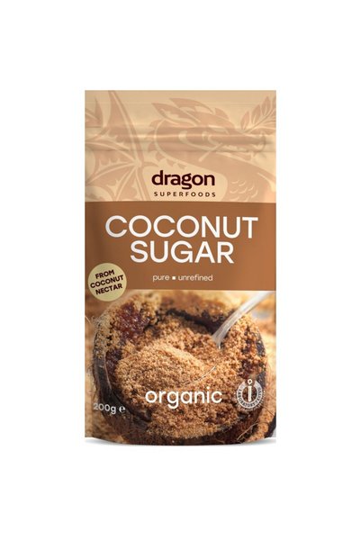 Dragon Superfoods Zahăr de cocos, 200g, Bio