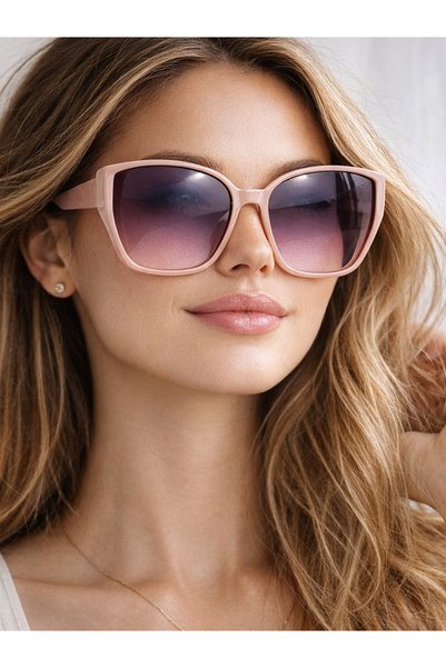 Révano Oversized Square Cat-Eye Gradient Sunglasses for Women – Luxury Fashio...