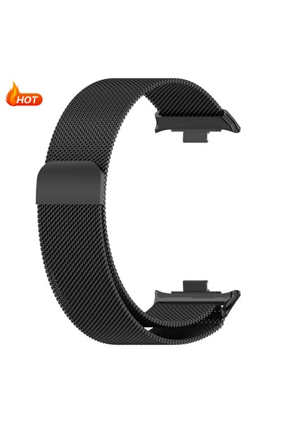 Choice10 Mi Band 8 9 10Pro Black HOT Metal Strap For Mi Band 10 9 8Pro Magnet...