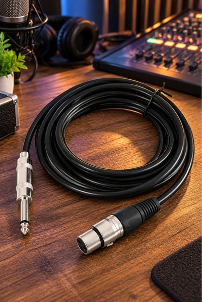 Lastvoice Mc-2215 Mikrofon Kablosu Xlr + Jak 15 Metre