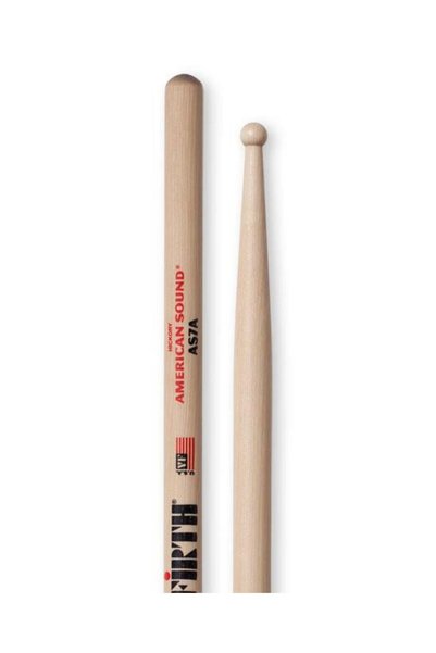 VIC FIRTH طبلة AS7A من نوع American Sound 7A |   طرف مستدير - درجات لون متغير...