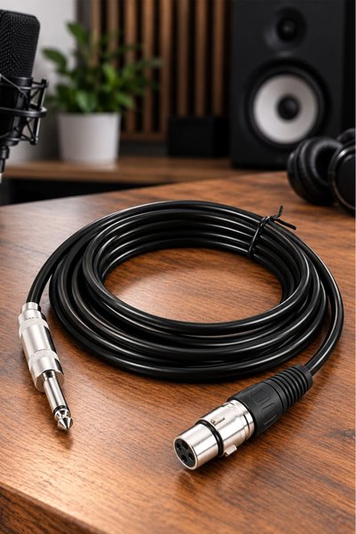 Lastvoice Mc-2210 Mikrofon Kablosu Xlr    Jak 10 Metre