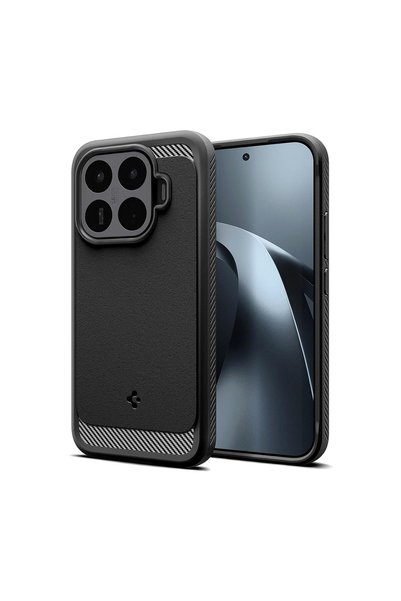 Spigen Husa telefon Rugged Armor pentru Xiaomi 17T Pro, protectie eficienta l...