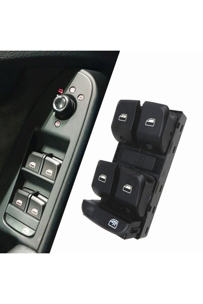 Choice Master Side Power Electric Window Control Switch Button FOR AUDI A4 Q3...