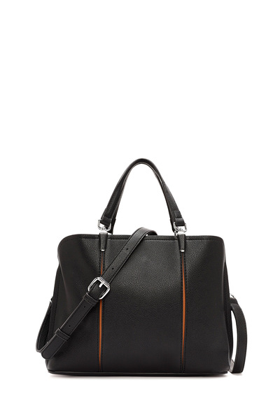 Derimod Women's Black Long Strap Shoulder Bag Wb150010Sv