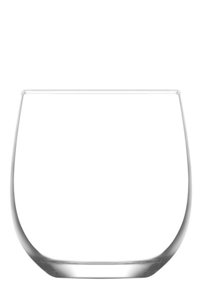 LAV Gaia Glass Whiskey Glass Set of 3 415 ml (Soft Drink/Cocktail Glass)