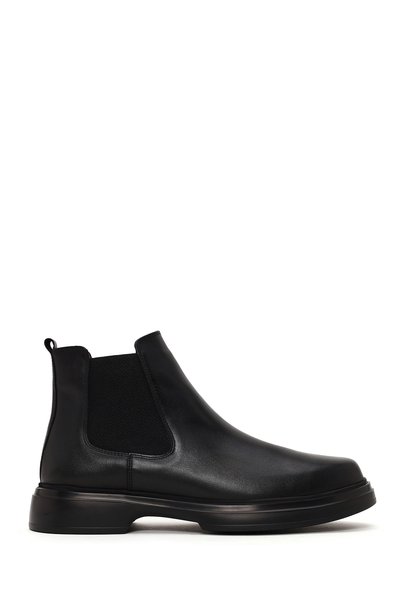 Derimod Men's Black Leather Chelsea Boots Wm770012Dv
