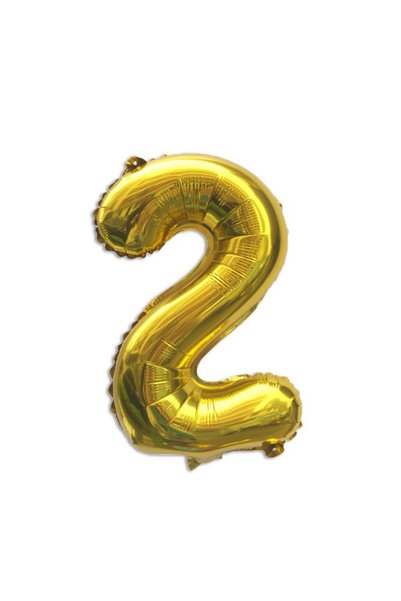 Choice 32inch 2 32inch Gold Number 0-9 Foil Balloons Kids Birthday Party Wedd...