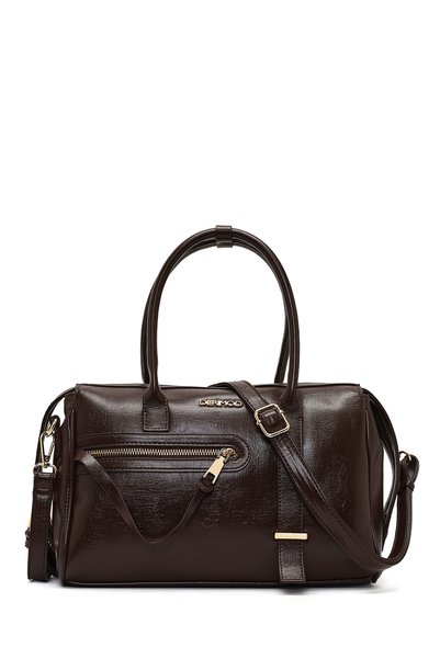 Derimod Women's Brown Long Strap Shoulder Bag Ab150005Sv