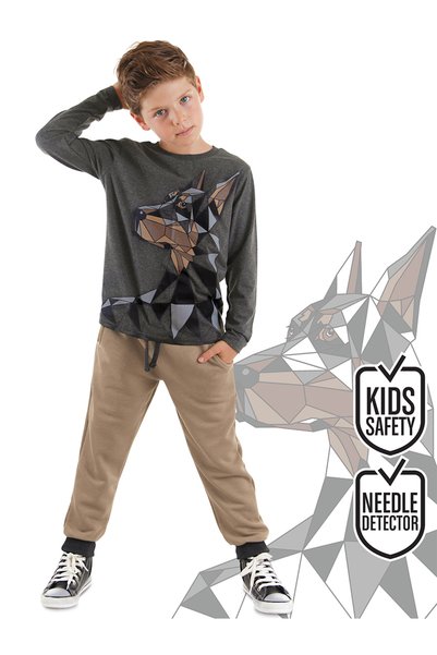 MSHB&G Doberman Boy T-Shirt Sweatpants Set