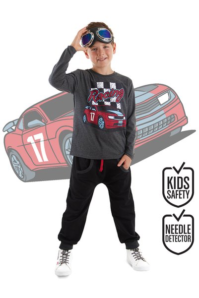 MSHB&G مجموعة ملابس رياضية للأولاد من Racing Boy