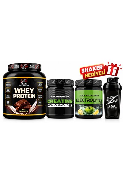zax nutrition عبوة بروتين ممتازة مع هدية: بروتين مصل اللبن بالشوكولاتة 2000 ج...
