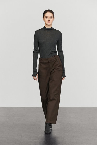 Massimo Dutti Pamuk karışımlı streç pantolon