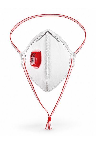 EGE MASKE Ege 4015 V Ffp3 Nr N99 Ventilli Toz ve Solunum Maskesi 10 Adet
