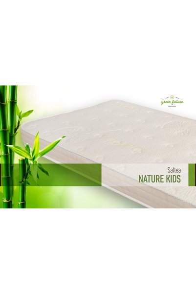 Green Future Στρώμα NATURE KIDS, 60x120 cm, Υ 10 cm, κάλυμμα από ίνες Μπαμπού...