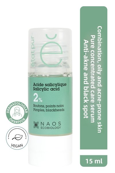 Etat Pur Pure Active Salicylic Acid Combination Oily Skin Anti-Acne Blackhead...