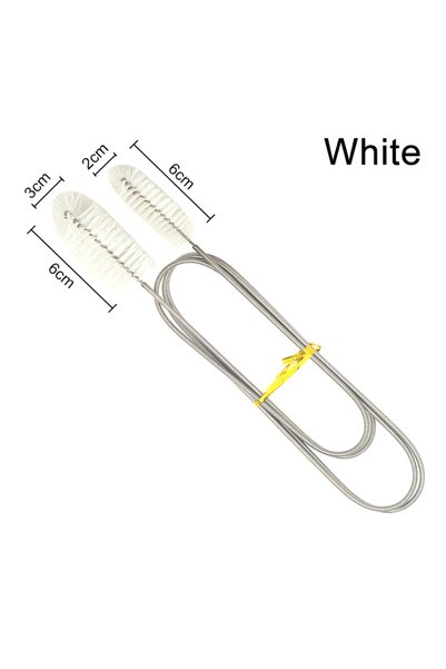 Choice 90cm White Aquarium Cleaning Brush for Water Filter Pump Lily Pipe Air...