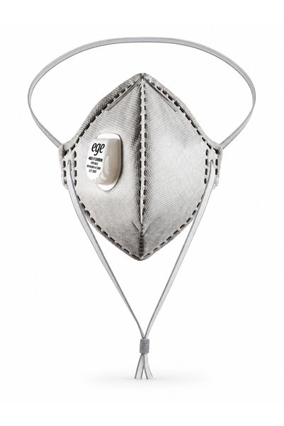 EGE MASKE EGE 4023 V FFP2 Aktif Karbon Ventilli Toz ve Solunum Maskesi 10 Adet